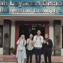 Visit to Center for Disability Services of Universitas Brawijaya, Malang